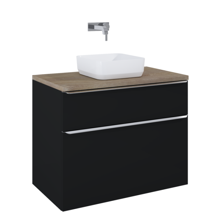 Szafka podumywalkowa ELITA LOFTY 90 2S 91x69.5x48.7 cm black matt 168304