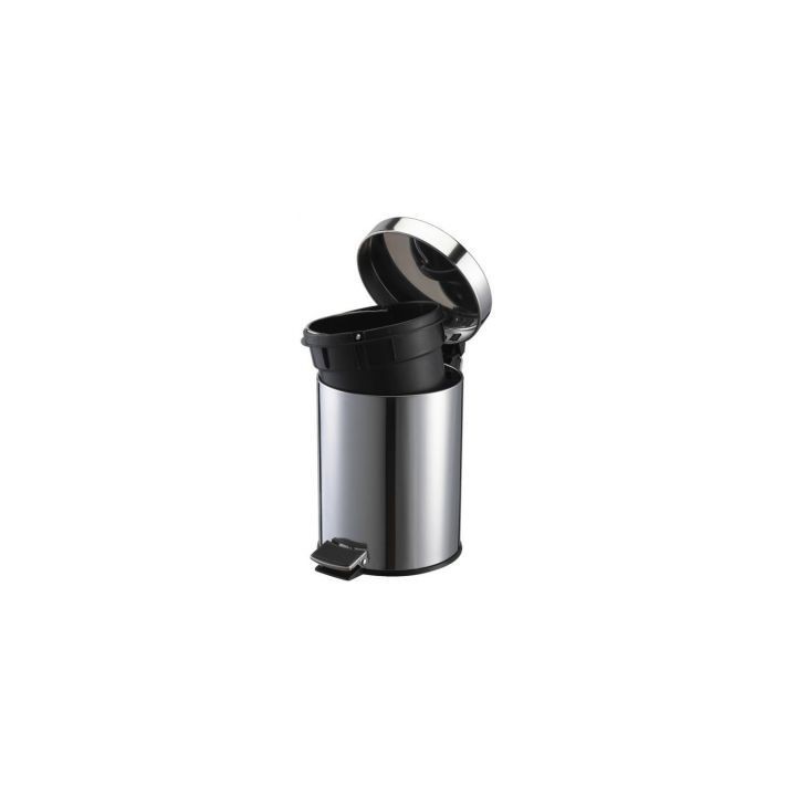 Pojemnik na odpadki 3 L soft close STELLA stal satyna 20.003-SB