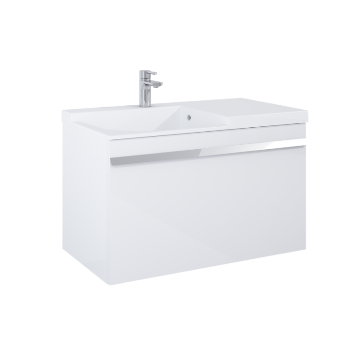 SZAFKA ELITA MOODY 90 1S+1S WHITE 167686