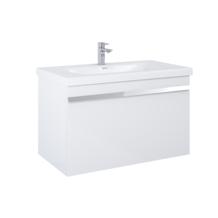 SZAFKA ELITA MOODY 90 1S+1S WHITE 167686