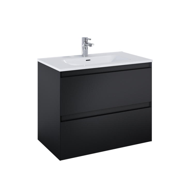 SZAFKA ELITA SPLIT 80 2S BLACK MATT 168147