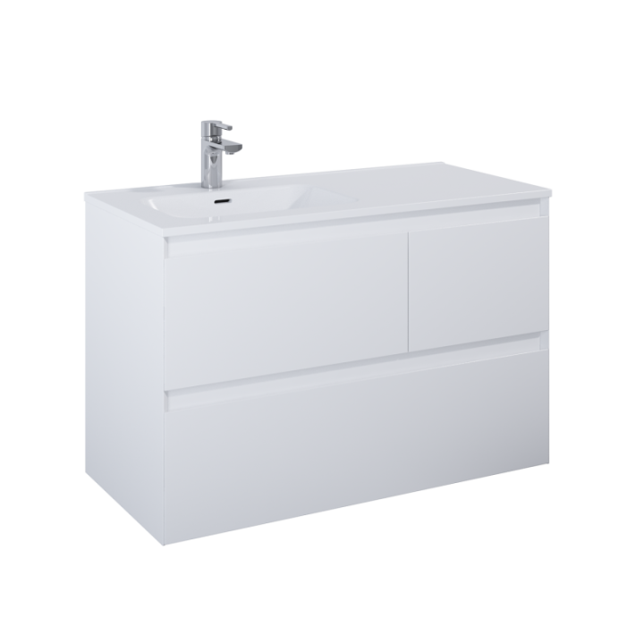 SZAFKA ELITA SPLIT 100 3S L WHITE MATT 168156