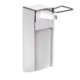 Dozownik płynów dezynfekcyjnych 1 l STELLA aluminium 17.402