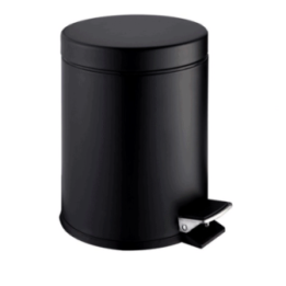 Pojemnik na odpadki 5L STELLA STANDARD czarny mat 20.005-MB