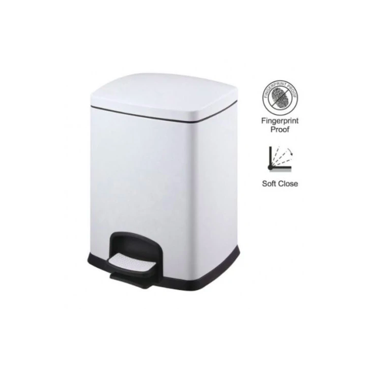 Pojemnik na odpadki 20L STELLA PREMIUM biały 20.20320-W