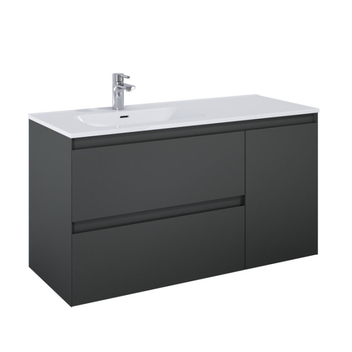 SZAFKA ELITA SPLIT 120 (80 2S L + KOSZ CARGO P) ANTHRACITE MATT 168166