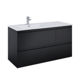 SZAFKA ELITA SPLIT 120 3S L BLACK MATT 168175