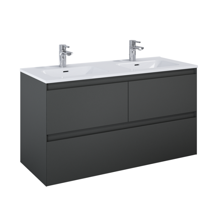 SZAFKA ELITA SPLIT 120 3S ANTHRACITE MATT 168182