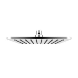 Deszczownica 20x20 cm Omnires SlimLine chrom/biały WG220/OCRB