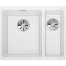 Komora podwieszana BLANCO SUBLINE 340/160-U SILGRANIT BIAŁY 523552