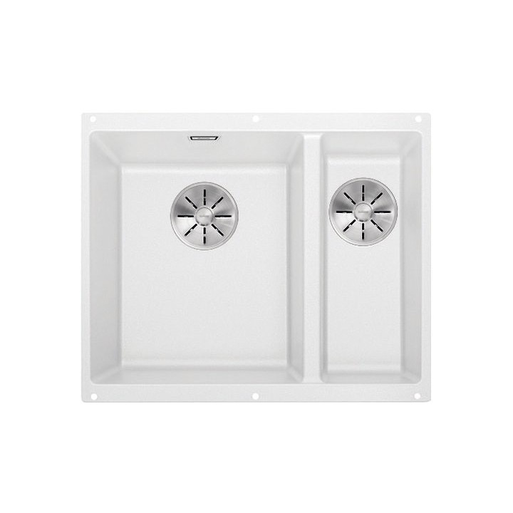 Komora podwieszana BLANCO SUBLINE 340/160-U SILGRANIT BIAŁY 523552