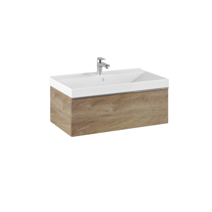 Szafka podumywalkowa ELITA LOOK 80 1S 80x28.1x44.9 cm dąb canela 167251