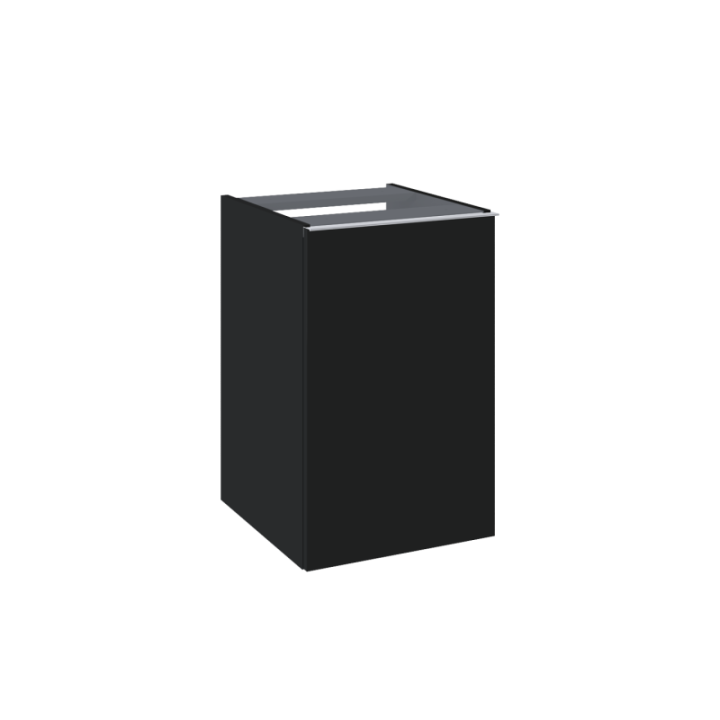 Komoda z koszem cargo ELITA LOOK 40x63.5x44.9 cm black matt 168113