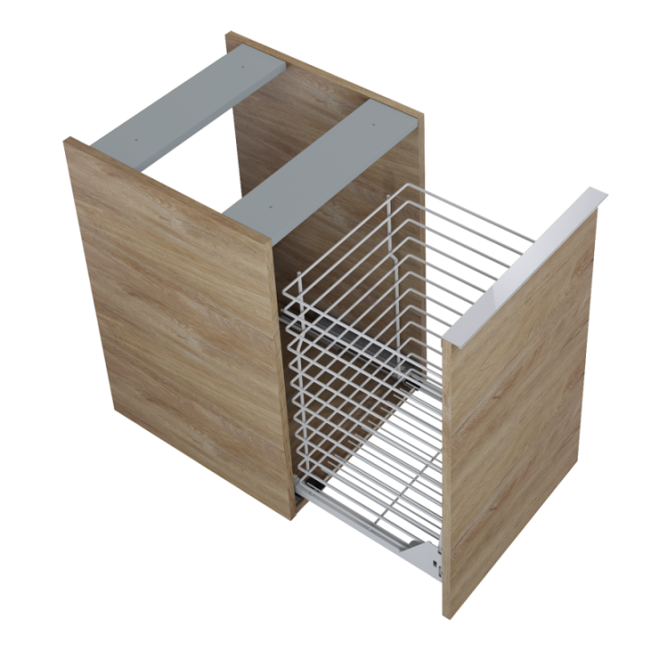 Komoda z koszem cargo ELITA LOOK 40x63.5x44.9 cm dąb canela 167359