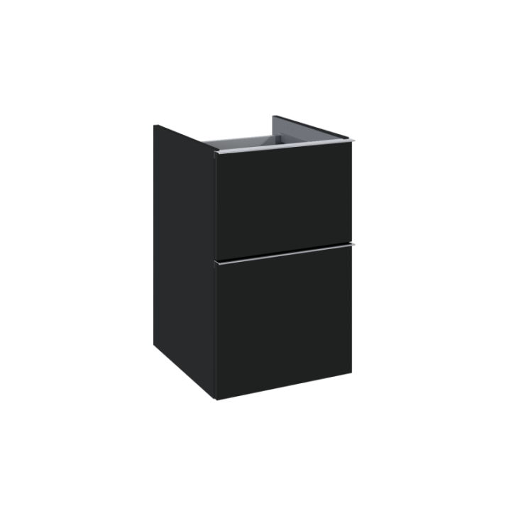 Komoda ELITA LOOK 40 2S 40x63.5x44.9 cm black matt 168112