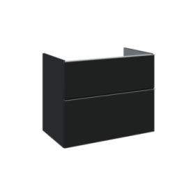 Komoda ELITA LOOK 80 2S 80x63.5x44.9 cm black matt 168111