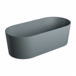Wanna wolnostojąca Omnires Ovo 160 x 75 cm ash grey OVOWWAG
