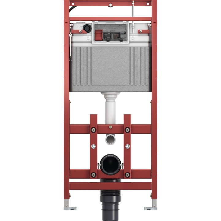 Stelaż WC TECElux 200, wysokość zabudowy 1120 mm z możliwością regulacji 9600200