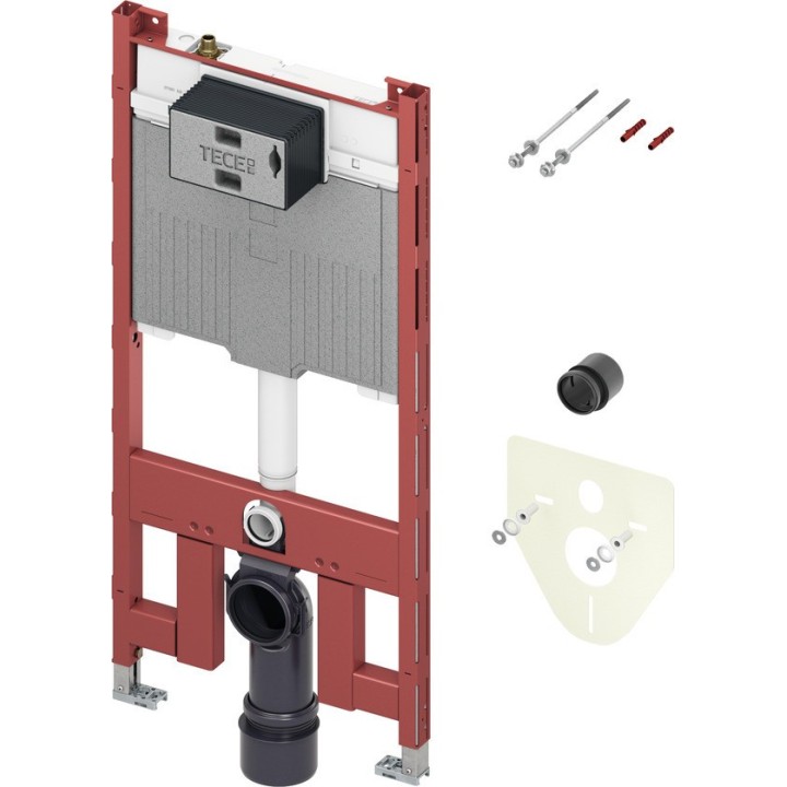Stelaż WC TECEprofil ze spłuczką Octa II, wysokość montażowa 1120 mm 9300502