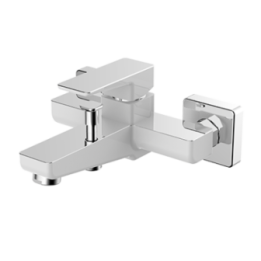Bateria wannowa Omnires Parma chrom/biały PM7430CRB
