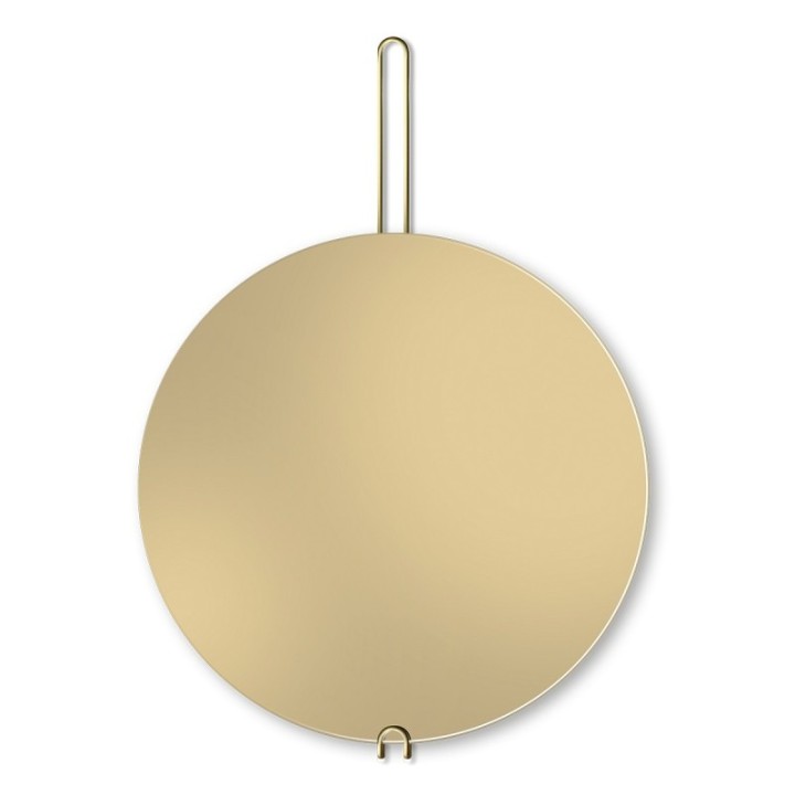 LUSTRO GIERADESIGN HOKO 90CM ZŁOTE NA MOSIĘŻNYM ZAWIESIU HOK/G/90