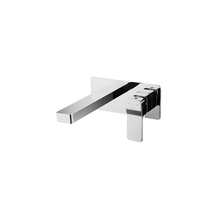 Bateria umywalkowa podtynkowa Omnires Slide chrom SL7715CR