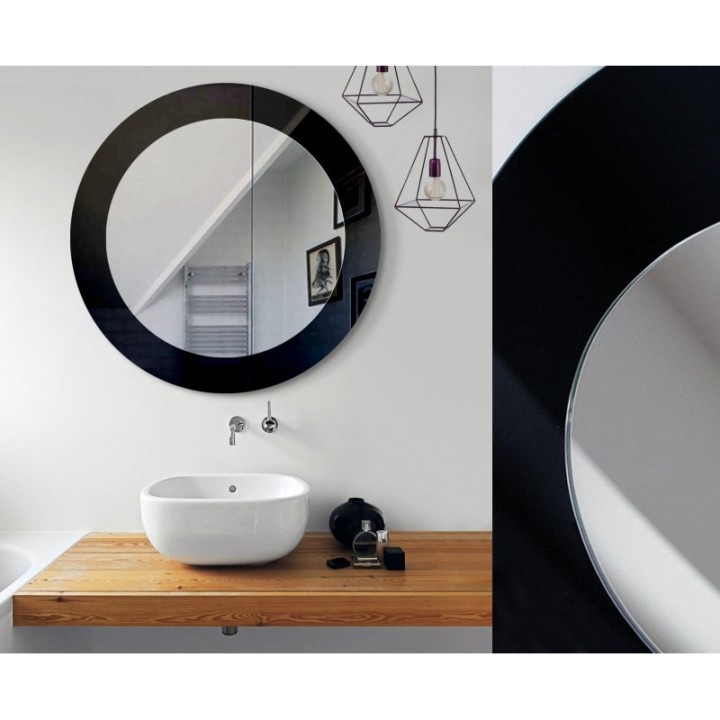 LUSTRO LADY czarne 60cm GieraDesign LAD/B/60