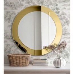LUSTRO GIERADESIGN LADY 80CM ZŁOTE LAD/G/80