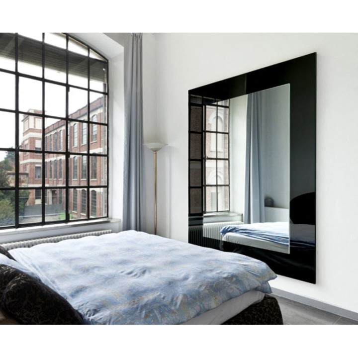 LUSTRO NA ŚCIANĘ GIERADESIGN MODERN SQ BLACK 80X110CM MSQ/B/80x110