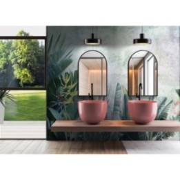 LUSTRO PORTAL CZARNE 50x160cm GieraDesign POR/SL/B/50x160