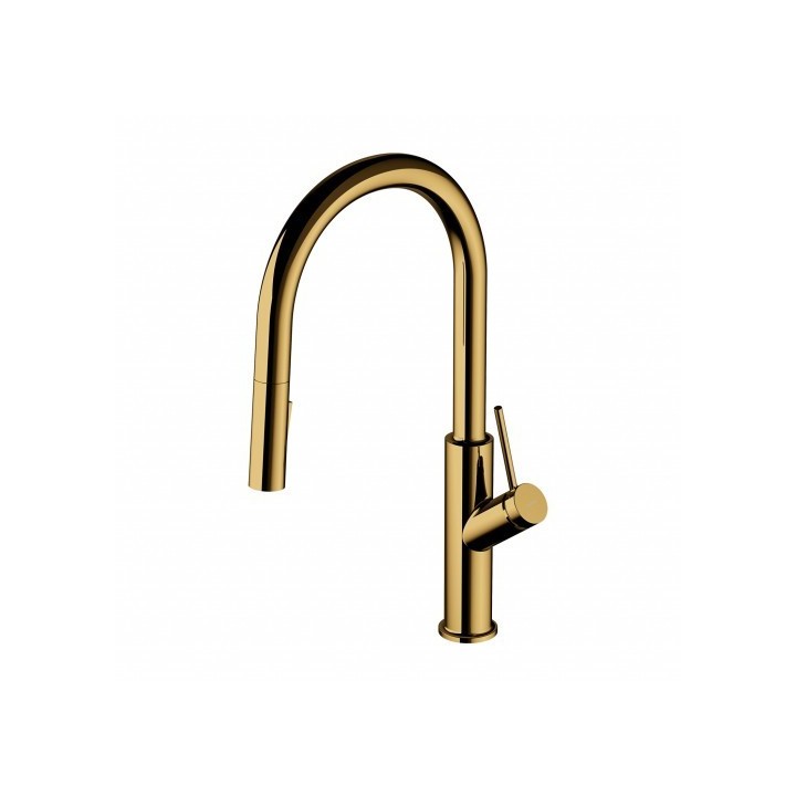 Bateria kuchenna Omnires Bend złoty BE6455GL