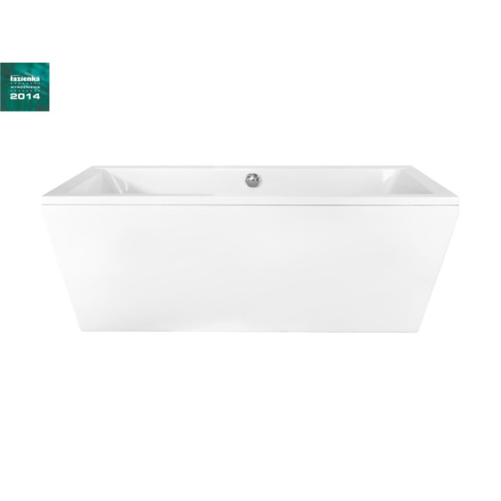WANNA WOLNOSTOJĄCA BESCO VERA 170x75CM BIAŁA WKV-170-WO