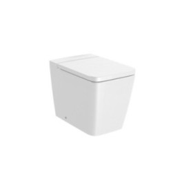 Miska WC ROCA INSPIRA SQUARE stojąca Rimless 560x370mm biały A347537000
