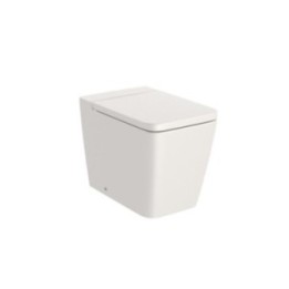 Miska WC ROCA INSPIRA SQUARE stojąca Rimless 560x370mm beżowy A347537650