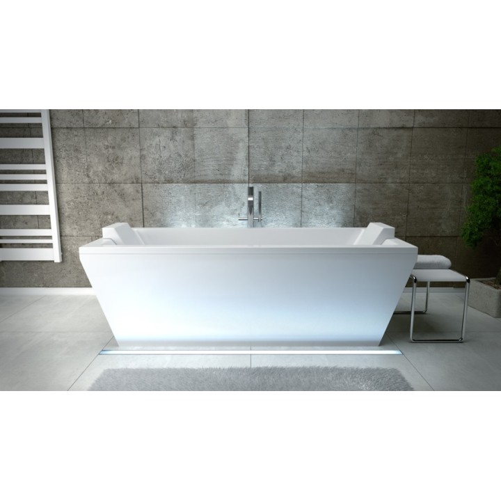 WANNA WOLNOSTOJĄCA BESCO VERA 180x80CM BIAŁA WKV-180-WO