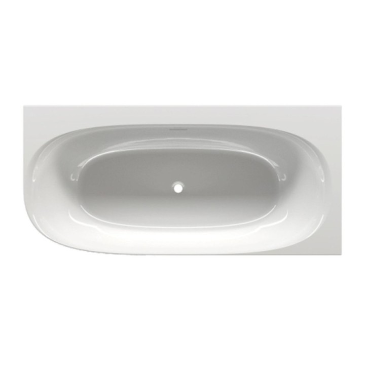 Wanna wolnostojąca 170x80 cm RIHO OMEGA CORNER prawa biała B097001005
