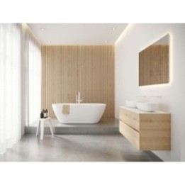 Wanna 160x75 cm RIHO INSPIRE VELVET biała/czarna mat B091001220