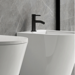 Bateria bidetowa Omnires Y czarna Y1220BL