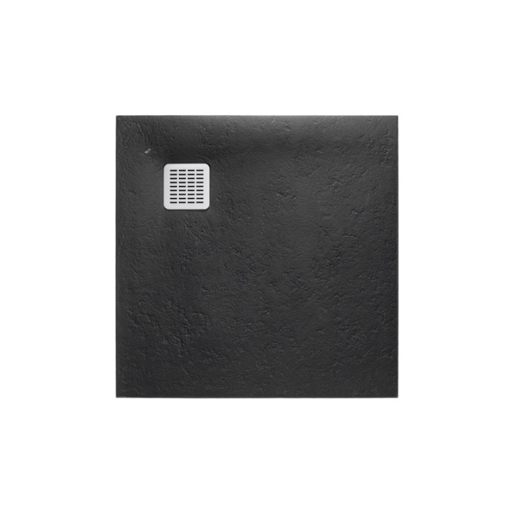 Brodzik kompozytowy ROCA TERRAN STONEX® 800x800mm czarny AP10332032001400