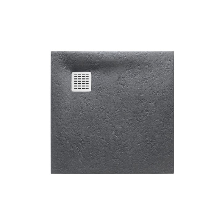 Brodzik kompozytowy ROCA TERRAN STONEX® 900x900mm szary łupek AP10338438401200