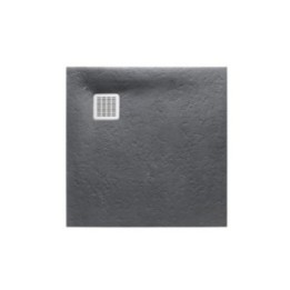 Brodzik kompozytowy ROCA TERRAN STONEX® 1000x1000mm szary łupek AP1033E83E801200