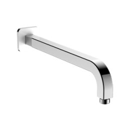 Ramię ścienne do deszczownicy 35 cm Omnires chrom/biały RA15CRB