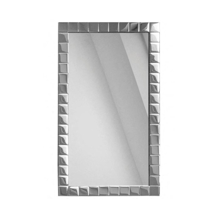 LUSTRO GIERADESIGN QUADRUM OK. 82X121CM SREBRNA RAMA QDR/17x25k