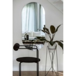 LUSTRO GIERADESIGN NOVI CORROSI 50x115CM OWALNE Z KOLOROWĄ WSTAWKĄ NOV/COR/50x115