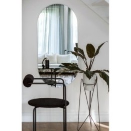 LUSTRO GIERADESIGN NOVI CORROSI 50x115CM Z METALOWĄ PÓŁKĄ NOV/P/COR/50x115