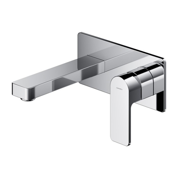 Bateria umywalkowa podtynkowa OMNIRES BARETTI chrom BA7815CR