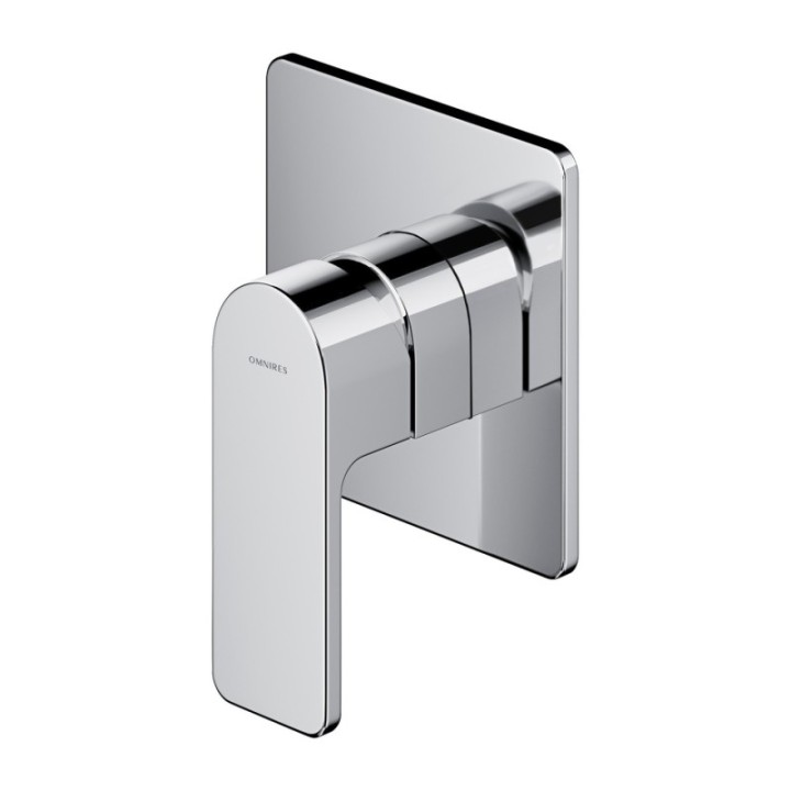 Bateria prysznicowa podtynkowa OMNIRES BARETTI chrom BA7845CR