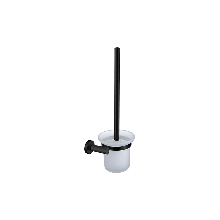 Szczotka WC wisząca Omnires Modern Project czarny mat MP60620BL
