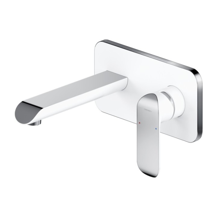 Bateria umywalkowa podtynkowa OMNIRES SACRAMENTO chrom/biały SC2315CRB