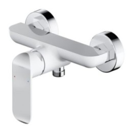 Bateria prysznicowa OMNIRES SACRAMENTO chrom/biały SC2340CRB